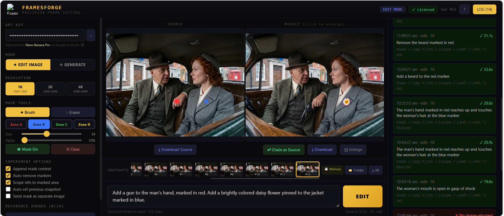 FramesForge App Screenshot